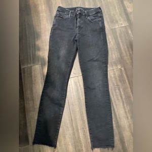 Black Mother Jeans. Size 25